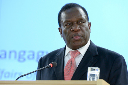 Emmerson Mnangagwa Zimbabwe president cuts short holiday over doctors' strike
