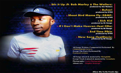 EP 'Allow Me to be Frank' by rapper Chidey