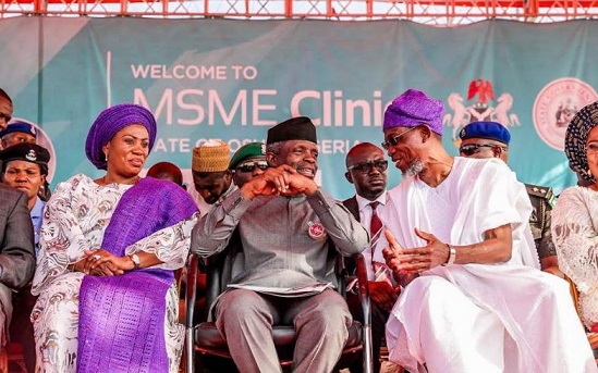 Osinbajo launches MSME in Osun, says FG, state committed to human, capital developments