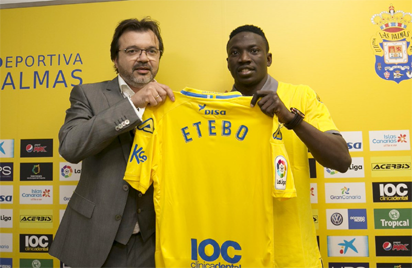 Etebo Etebo vows to save Las Palmas from relegation
