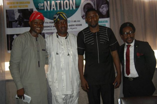 Speakers at the event
