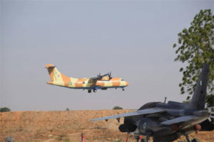 NAF copter NAF deploys Combat Helicopter to Gusau