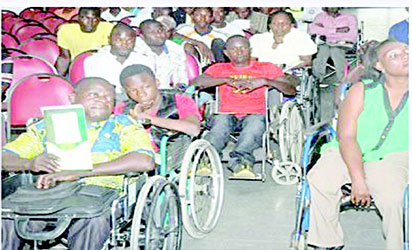 Group calls for creation of commission for persons with disabilities