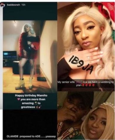 Olamide and lover Adebukunmi Aisha Suleiman