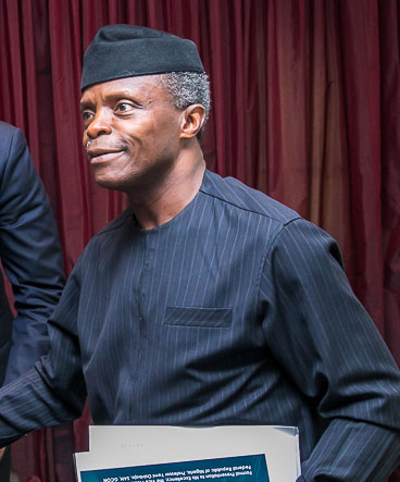 VP OSINBAJO4 Ekwueme kinsmen meet Osinbajo over erosion menace