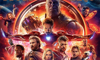 ‘Avengers: Infinity War’ tops North American box office again