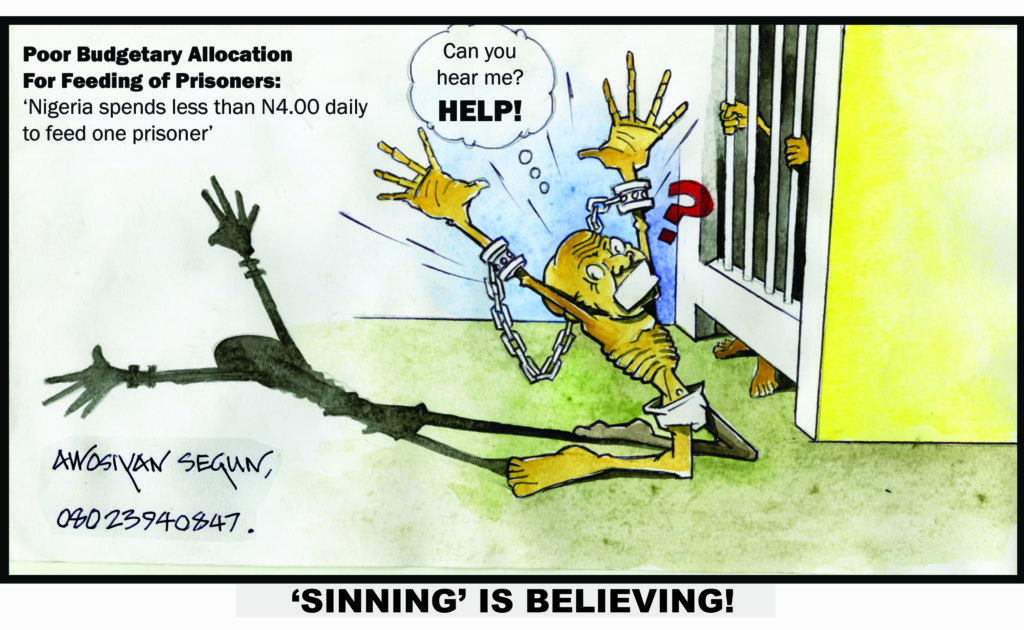 Prisons Poor Budgetary allocation for feeding Vanguard News