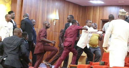 Questions: as thugs overrun NASS security to steal Mace