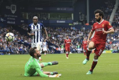 Salah1 e1524322100532 West Brom earn stay of execution, Saints alive as relegation battle hots up