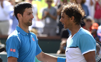 Djokovic sets up Nadal semi-final clash in Rome