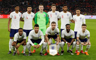 Russia 2018: Southgate selects youthful England squad for World Cup