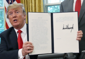 Trump to sign executive order after threatening to shutter social media
