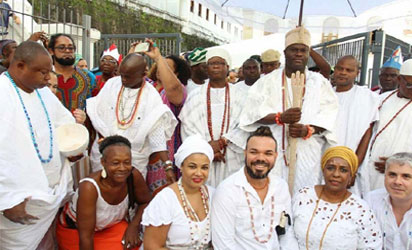 â€¢Ooni visits oldest African Temple, proclaims Bahia capital of Yoruba nation in the Americas