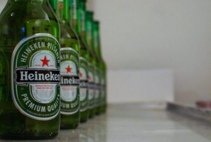 heineken shares plunge on