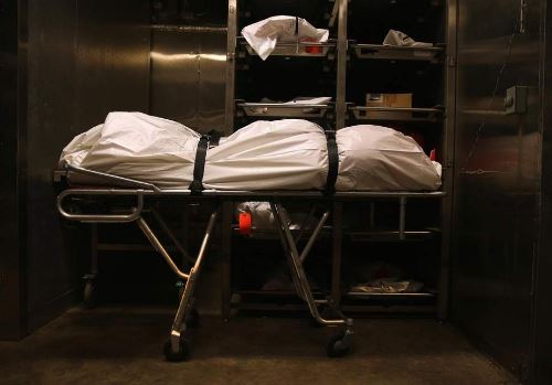 Dead South African woman alive inside a morgue refrigerator