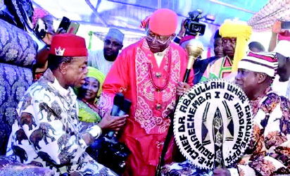 •Eze Eberechi Dick and Gov. Ganduje