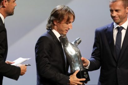Luka Modric e1535653771131 Modric beats Salah, Ronaldo to FIFA The Best Award