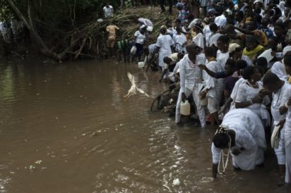 Osun e1534760826642 Photos: Thousands celebrate Osun, goddess of fertility and water