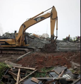 Abuja collapsed building