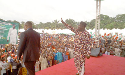 ugwuanyi3 New Year: Gov. Ugwuanyi prays for peaceful election