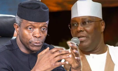 Atiku Osinbajo Buhari, Osinbajo speaking discordant tunes on restructuring - Atiku