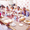 Photos: Buhari hosts Xplicit Dancers to Breakfast