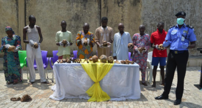 Screen Shot 2018 10 17 at 3.16.32 PM e1539785900681 Suspects sold 31 human heads to some personalities in Ilorin - Police