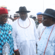 Okowa, Uduaghan, Ibori mourn as remains of william Ibori is interred