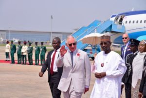 prince charles3 Breaking: Prince Charles, Duchess of Cornwall arrive in Nigeria