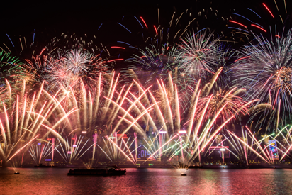 Hong Kong Sydney, Hong Kong kick off 2019 parties with dazzling fireworks