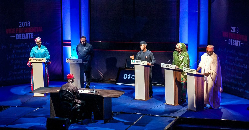 Pic.45. 2018 Vice Presidential Debate in Abuja VP debate: X-raying the narratives