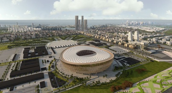 Lusail Stadium in Qatar