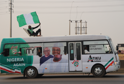 Atiku nigeria Photos: Atiku's supporters in wild jubilation in Abuja