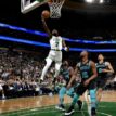 Brown scores 24 as Celtics hammer Hornets