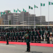 Buhari, Osinbajo, Saraki, Dogara, Onnoghen others lay wreaths for fallen heroes