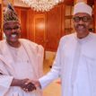 Breaking: Buhari, Amosun meet in Aso Rock