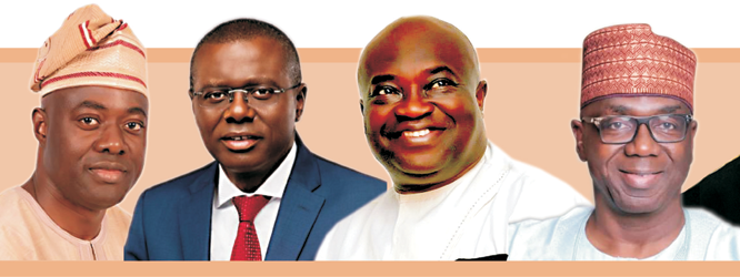 Makinde, Sanwo-Olu, Ikpeazu and Abdulrasaq