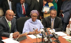 Minister of Finance, Ms. Zainab Ahmed (M)
