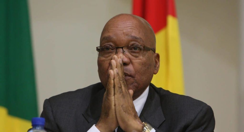 Jacob Zuma, Corruption, Arrest warrant