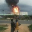Many escape death as fuel tanker goes up in flames at Oghara