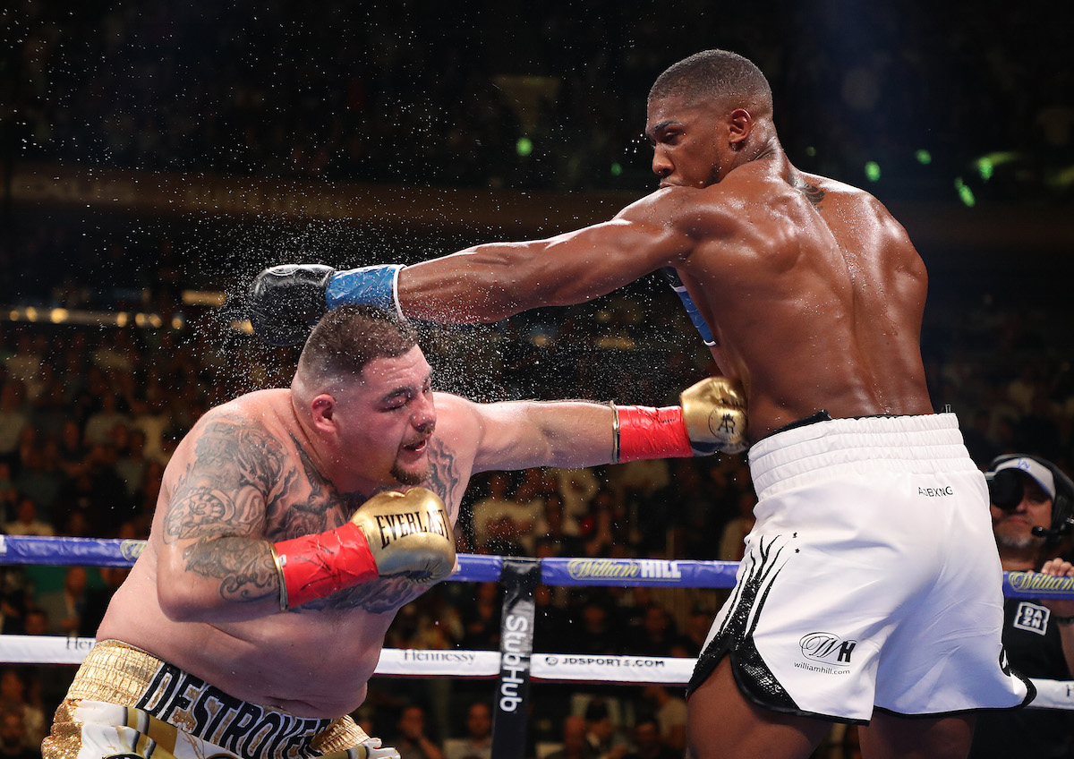 Anthony Joshua v Andy Ruiz Jr.