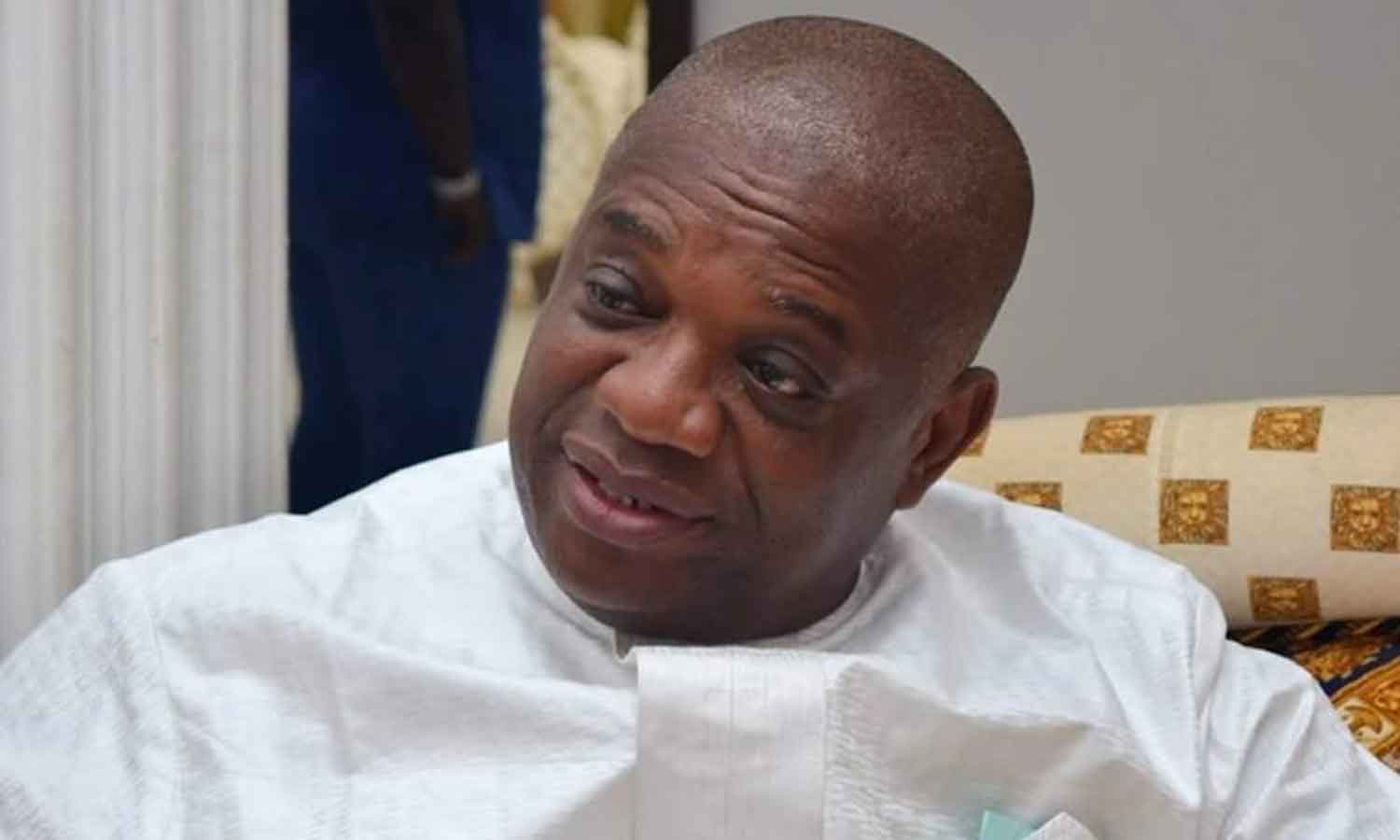 Breaking: Protesters storm NASS, call on Senate President to declare Orji Kalu's seat vacant