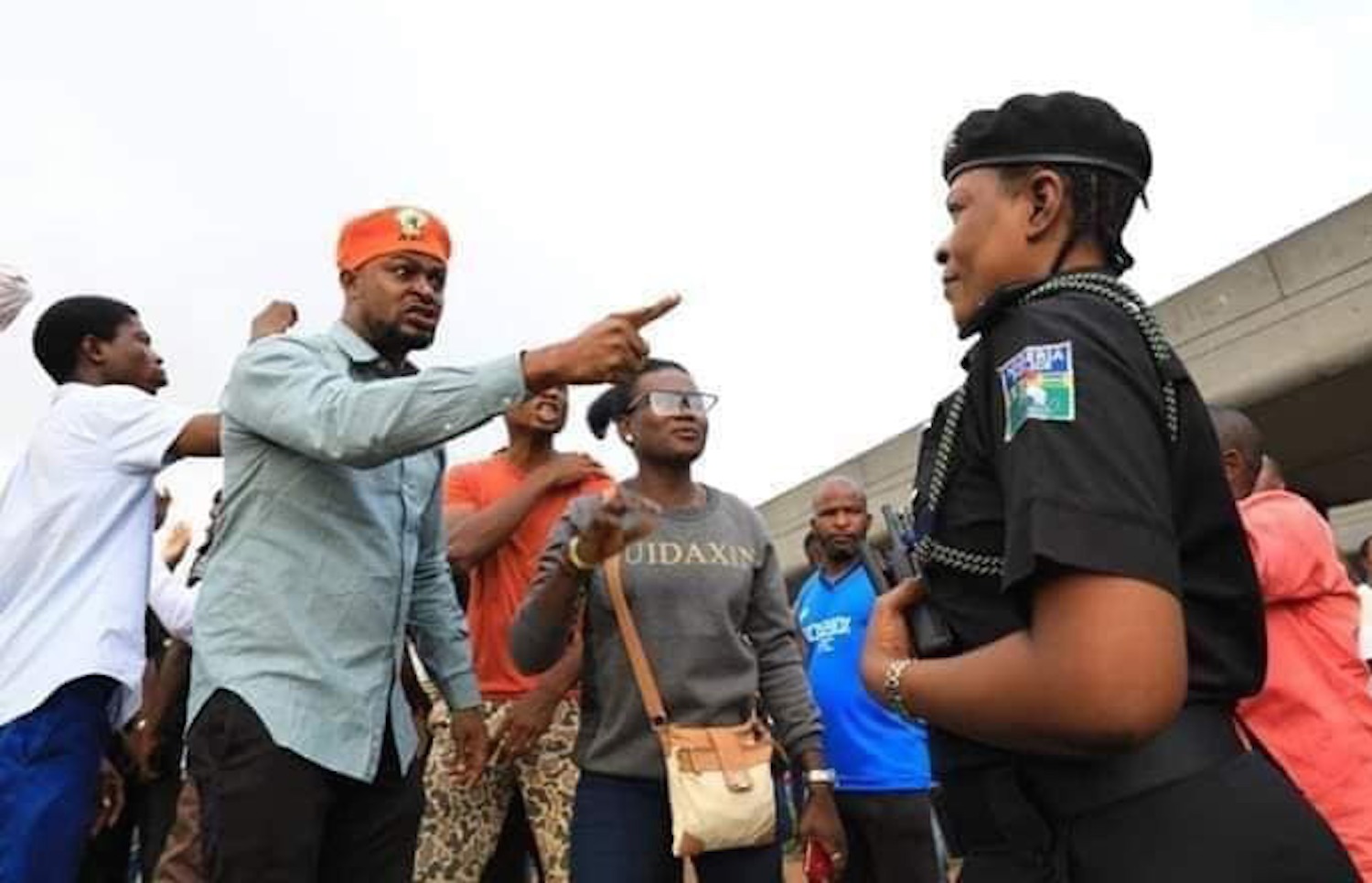REVOLUTION NOW : Angry youths confront security men, protest in 4 states,  FCT - Vanguard News