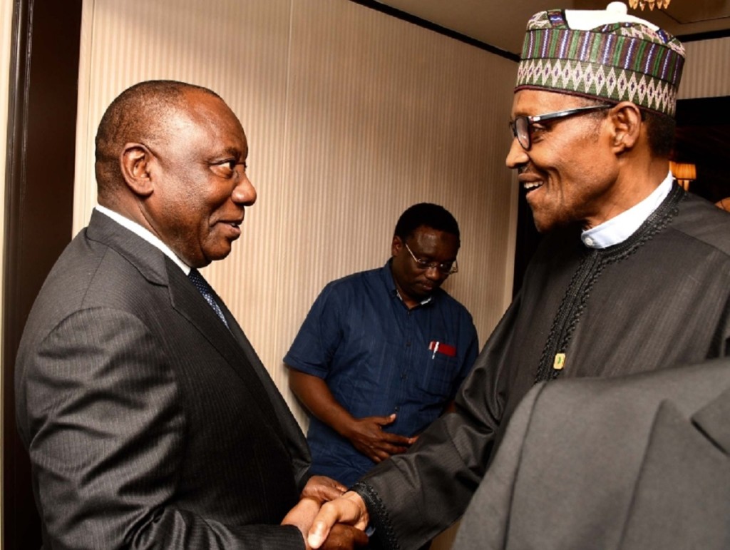Kyari Ramaphosa Buhari