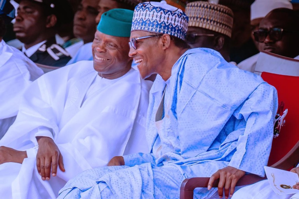 I’m proud to have selected Osinbajo as my running mate ― Buhari