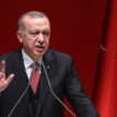 Erdogan says world cares more about Syria’s oil than its children
