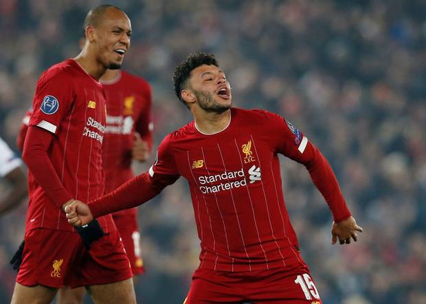 Liverpool, Oxlade-Chamberlain, Salah
