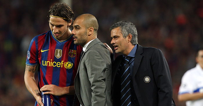 Guardiola, Mourinho,