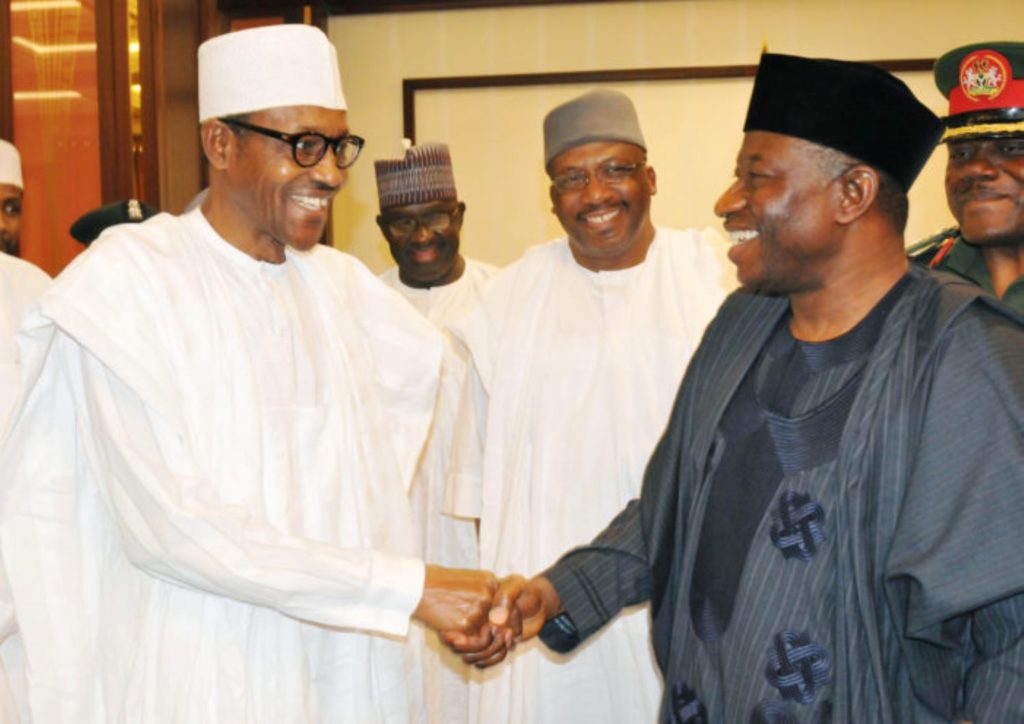 BREAKING:  Buhari, Jonathan in closed-door meeting