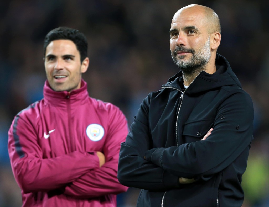 Guardiola , Mikel Arteta, Arteta